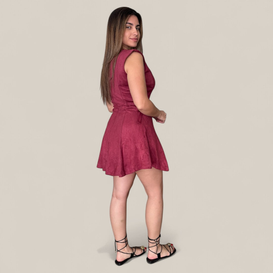 Faux Suede Mini