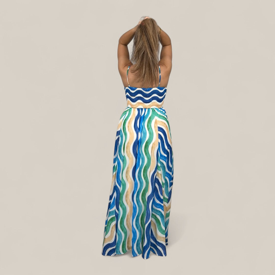 Wave Pattern Maxi