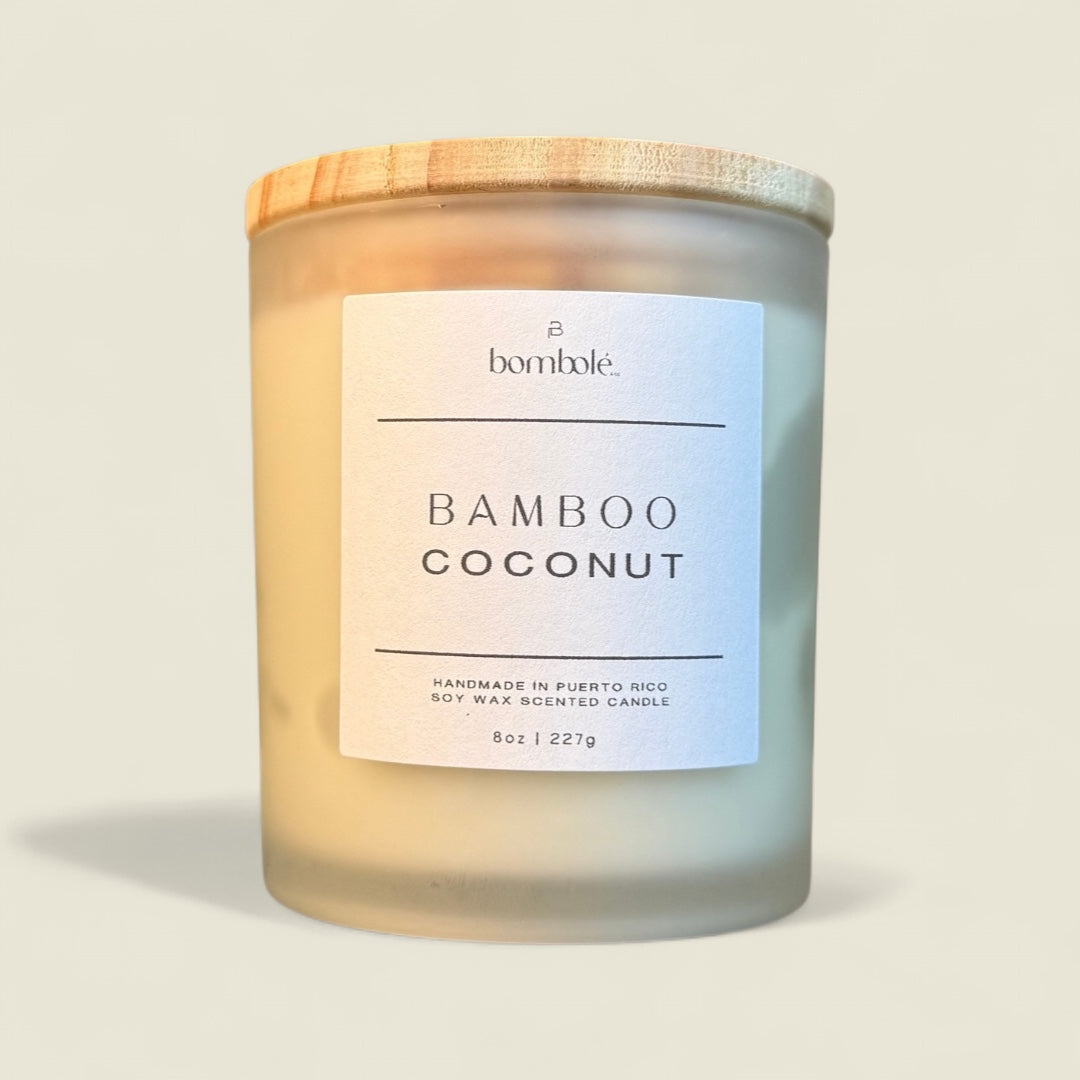 Bamboo Coconut Soy Candle